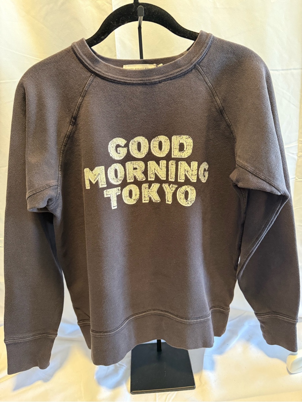 Isabel Marant Black Good Morning Tokyo Sweatshirt